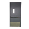 flat safety design stainless steel security hotel door with ul listed